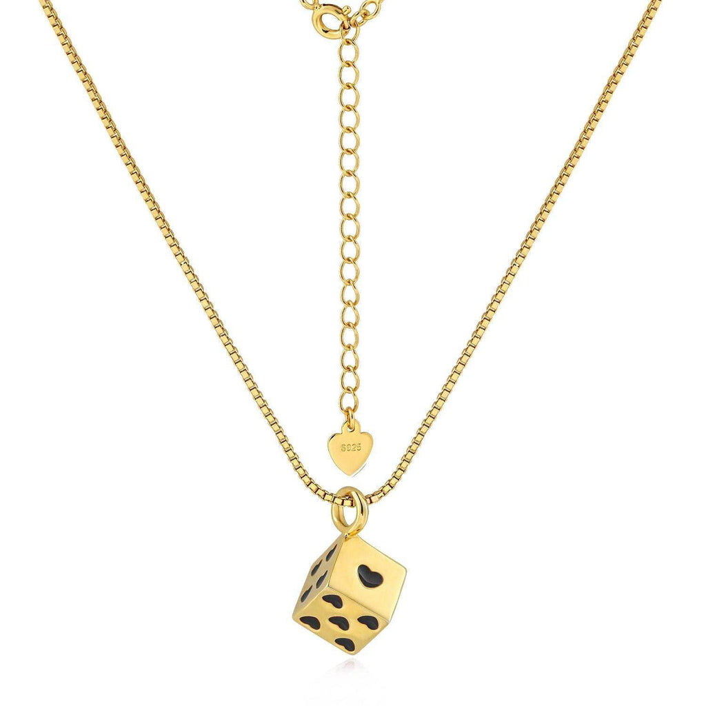 Love Dice Pendant Necklace - Aventus