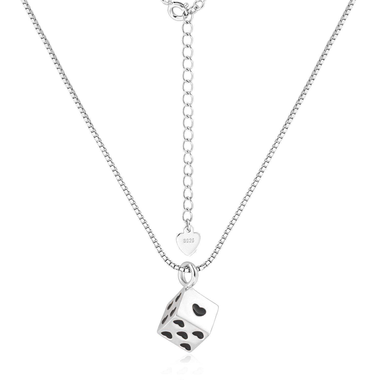 Love Dice Pendant Necklace - Aventus