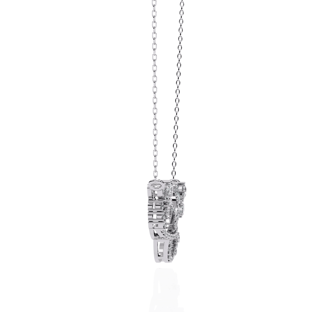 Luxury Moissanite Diamond Necklace – Opulent Aura Custom Fine Jewelry for Women - Aventus