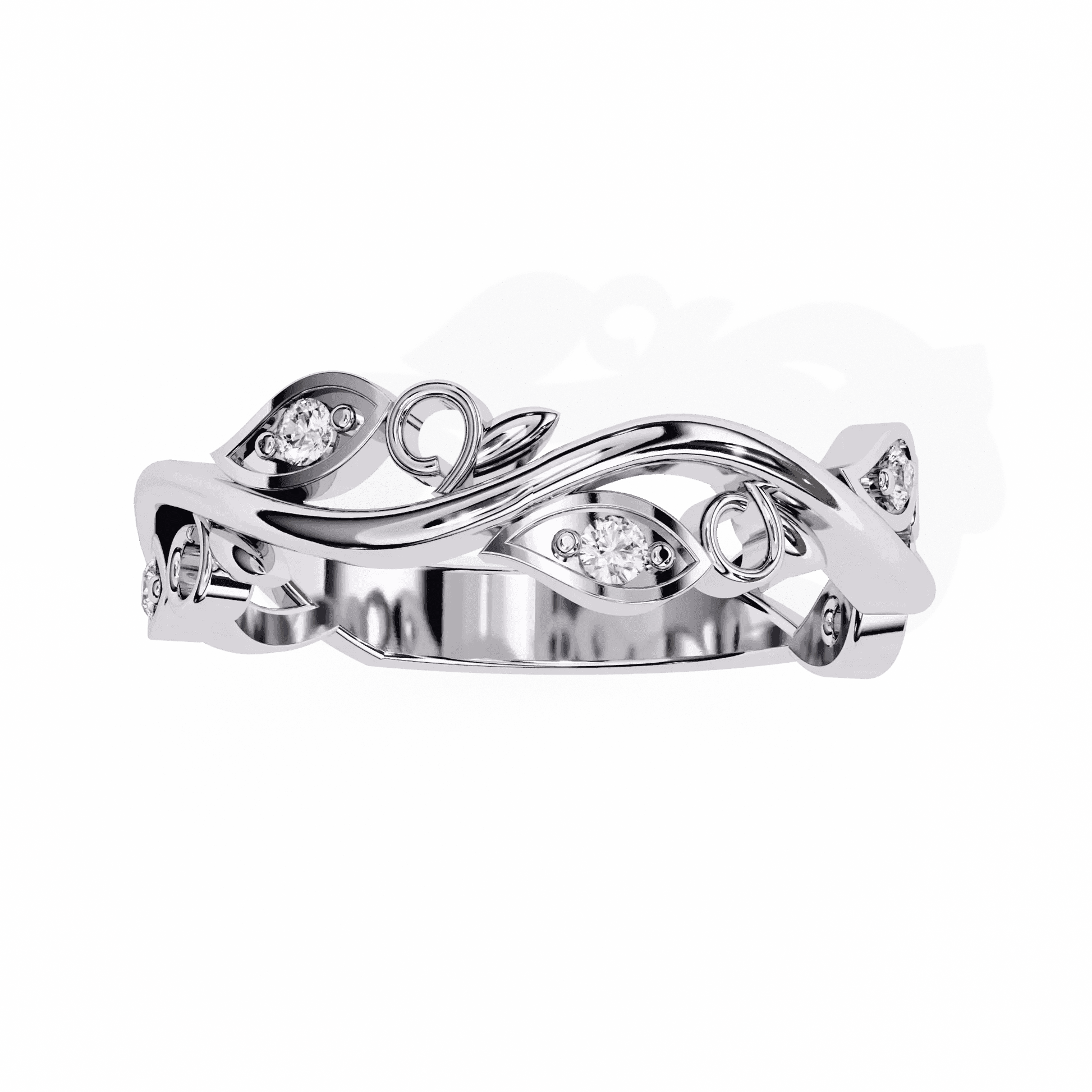 Luxury Vintage Engagement Ring Moissanite Diamond Gold Ring - Aventus