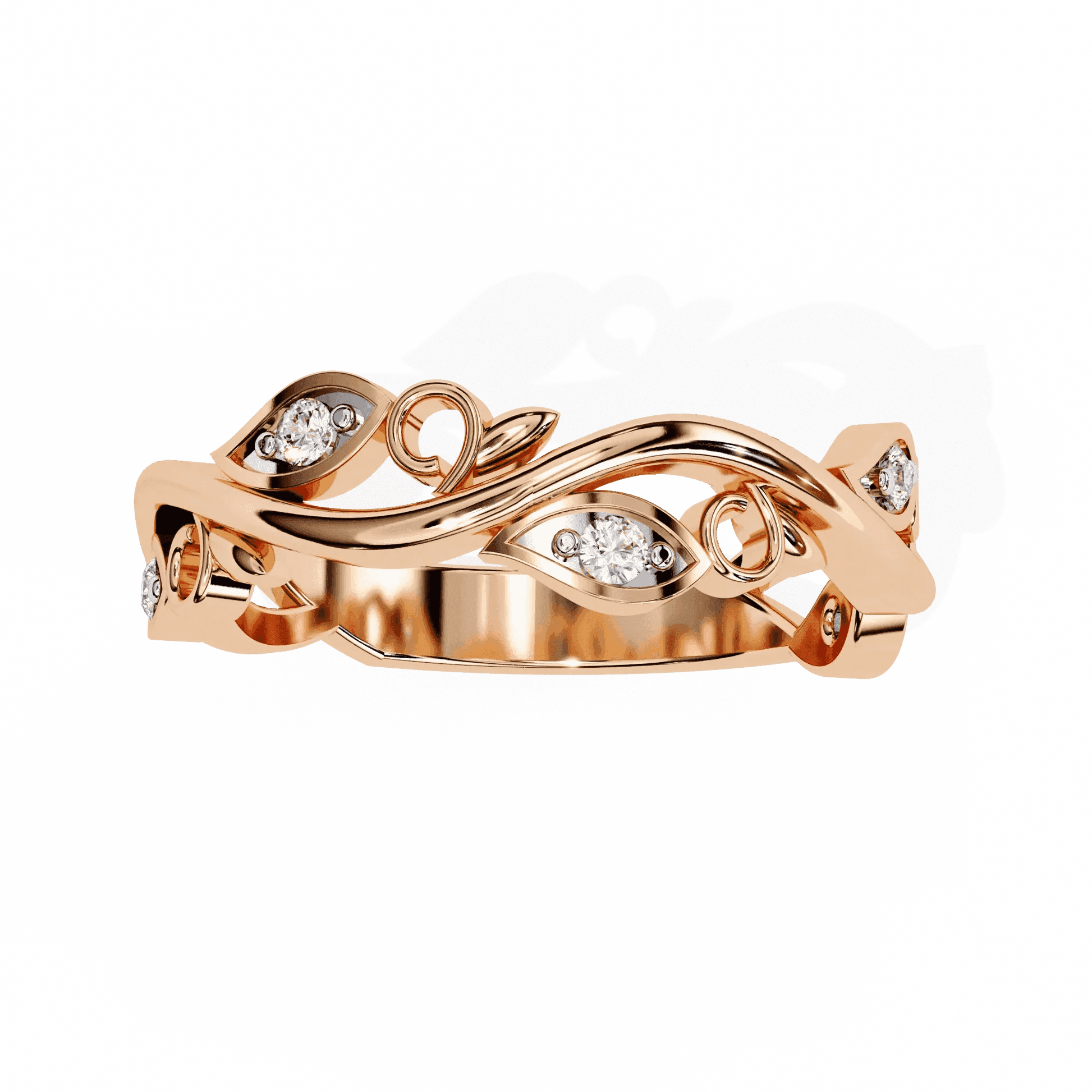 Luxury Vintage Engagement Ring Moissanite Diamond Gold Ring - Aventus