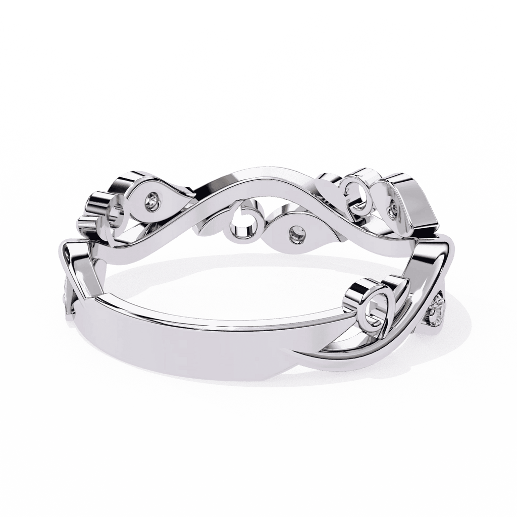 Luxury Vintage Engagement Ring Moissanite Diamond Gold Ring - Aventus