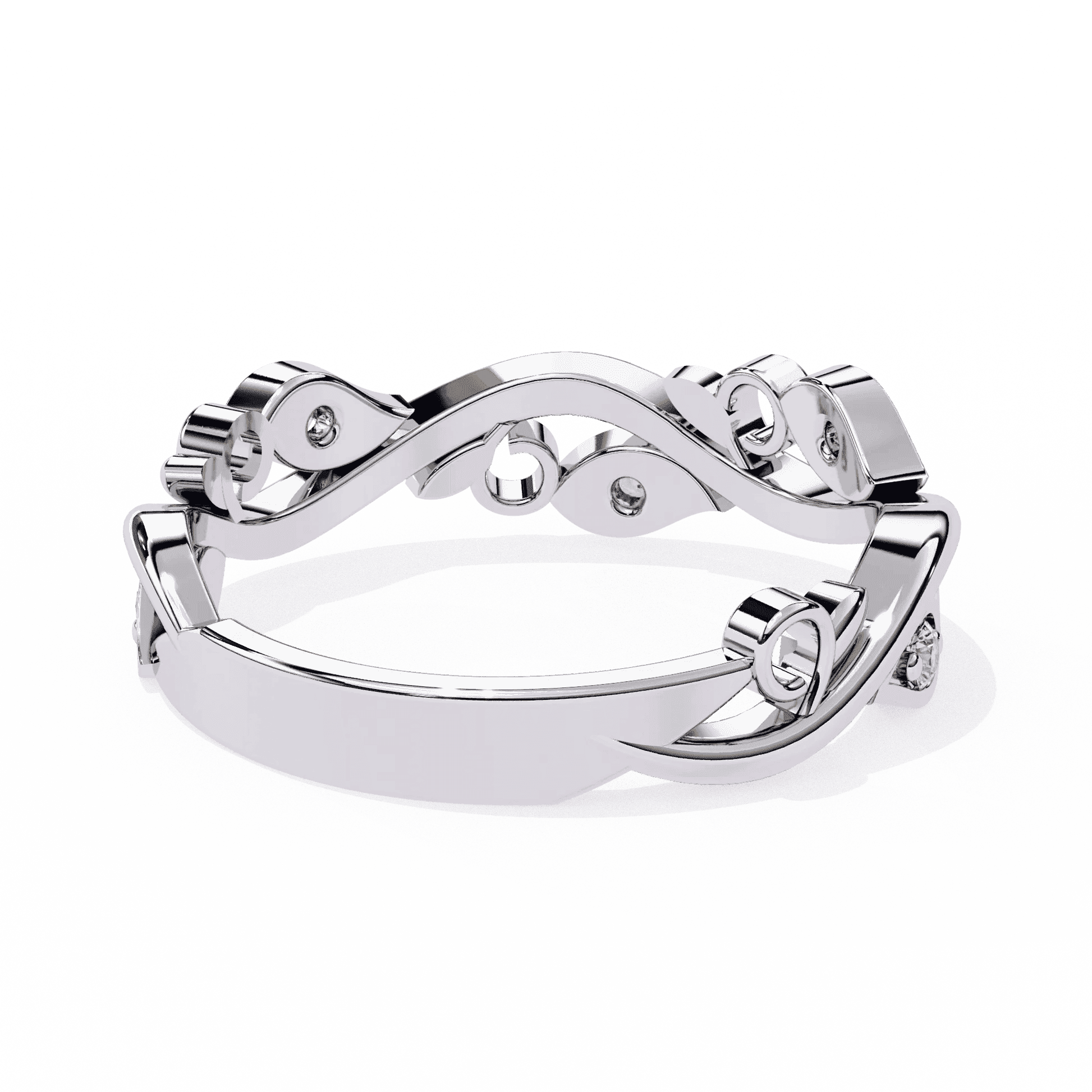 Luxury Vintage Engagement Ring Moissanite Diamond Gold Ring - Aventus