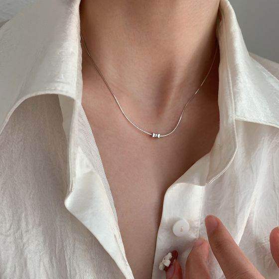 Mini Bow-Knot Necklace - Aventus