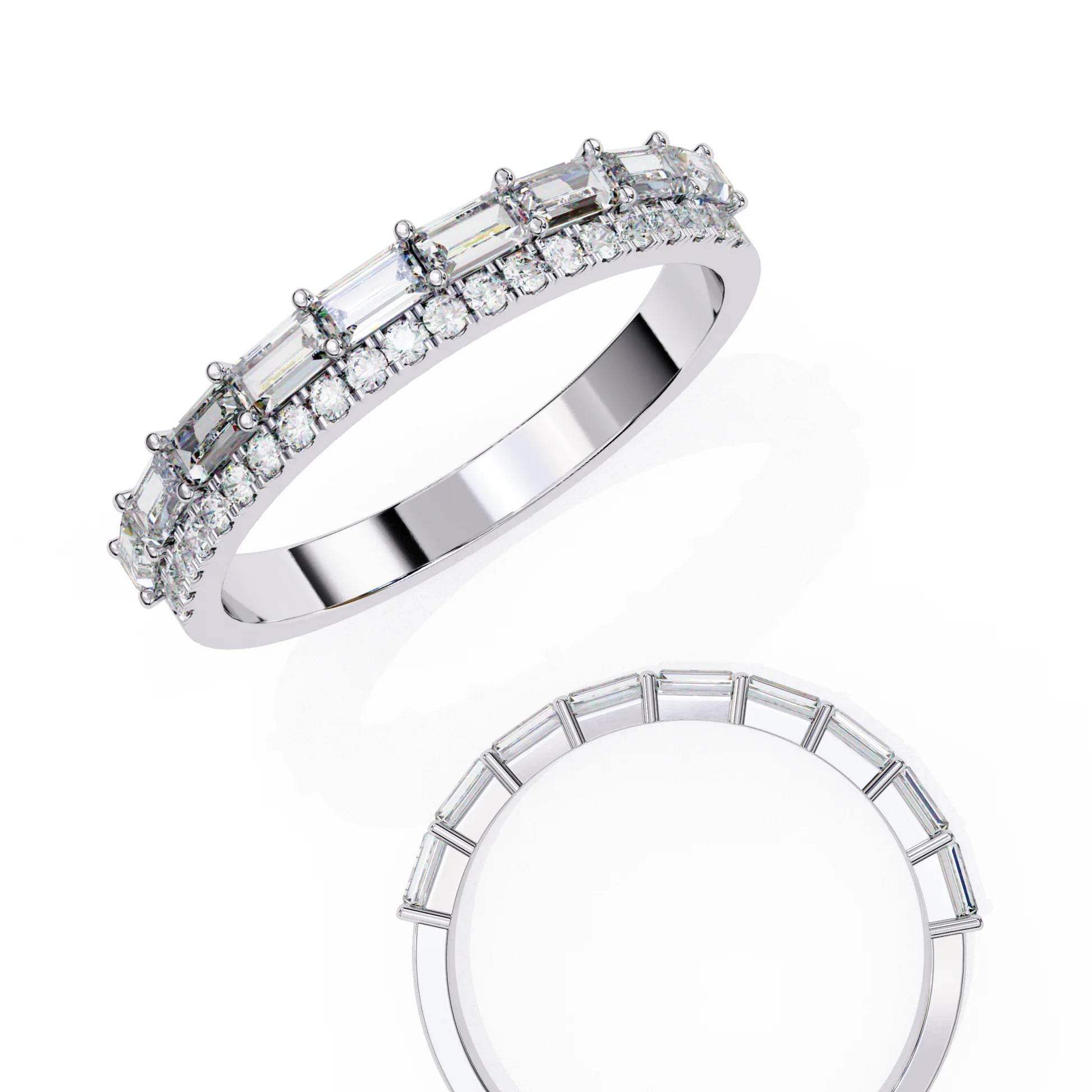 Moissanite Diamond Ring Cosmic Collection - Aventus