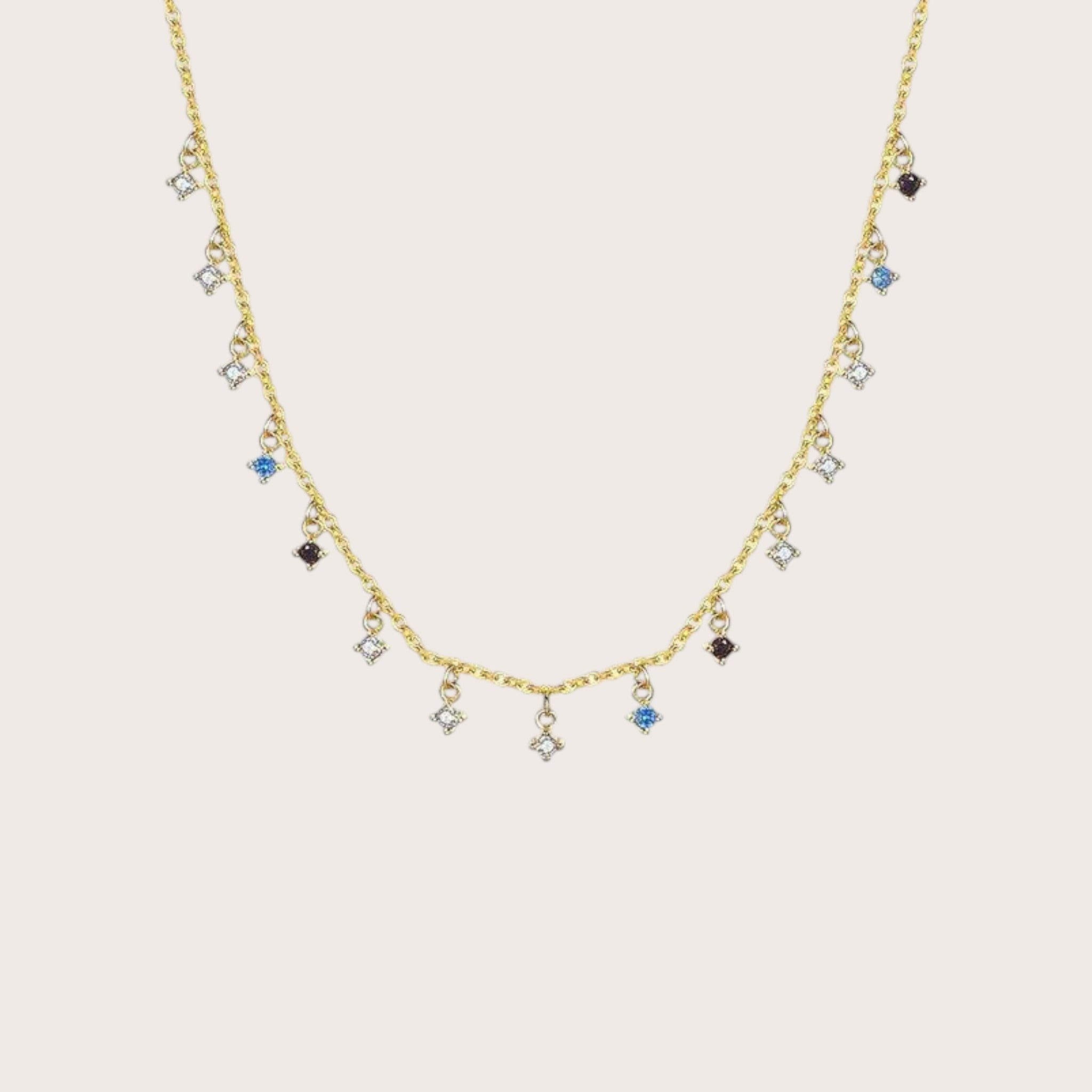 Multi Gem Necklace