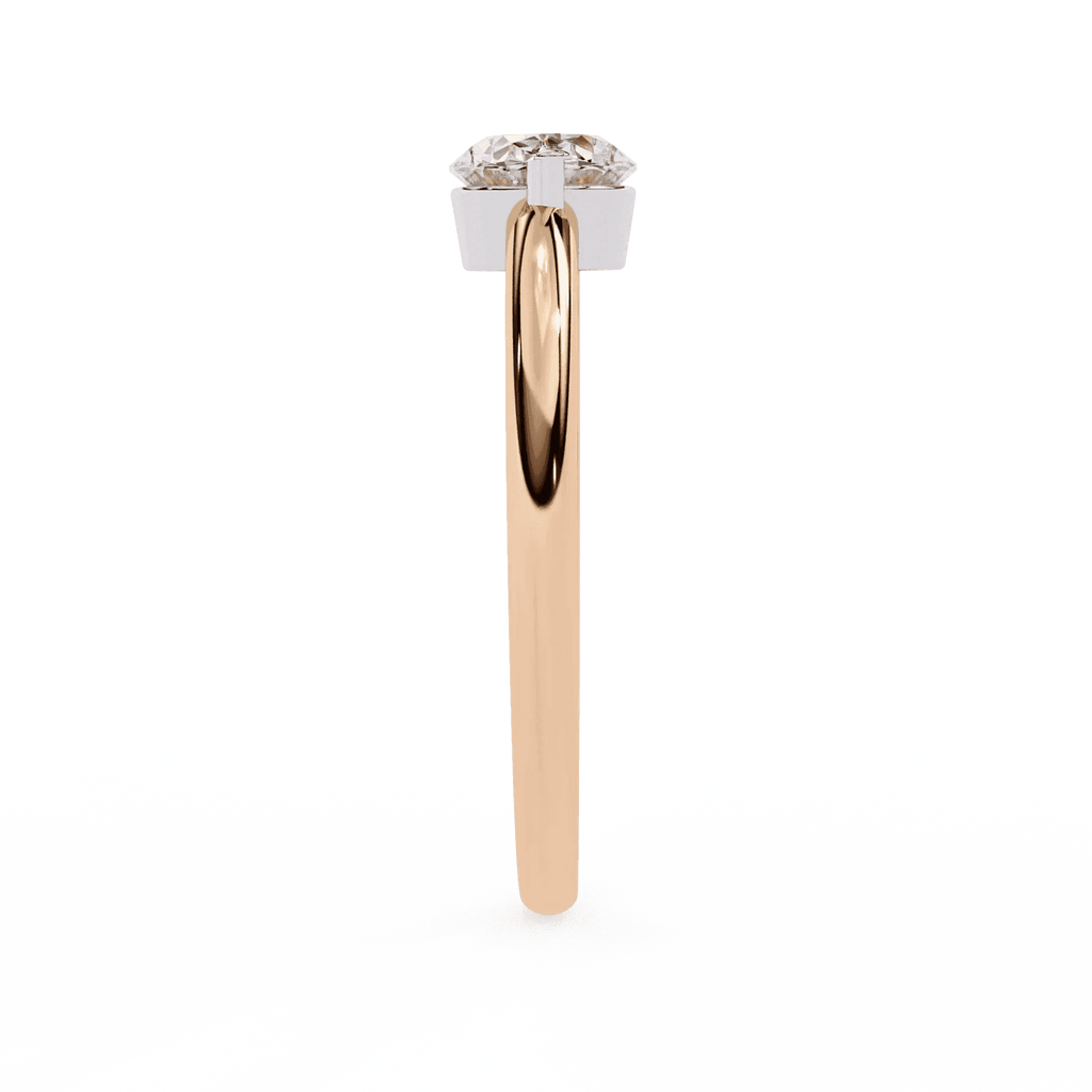 Nostalgia Gold & Moissanite Diamond Vintage Ring - Aventus