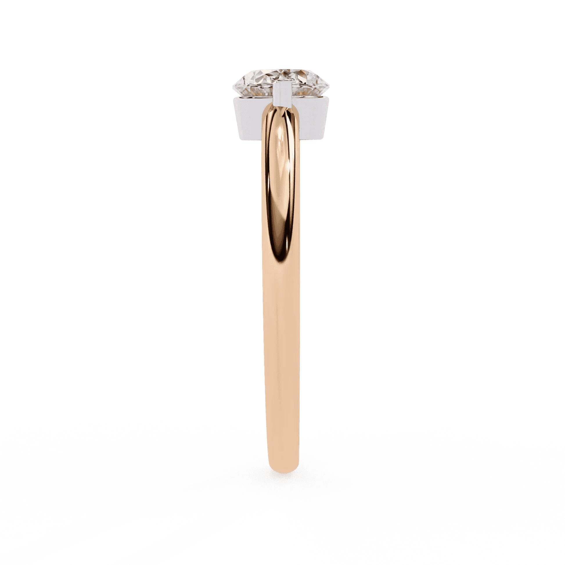 Nostalgia Gold & Moissanite Diamond Vintage Ring - Aventus