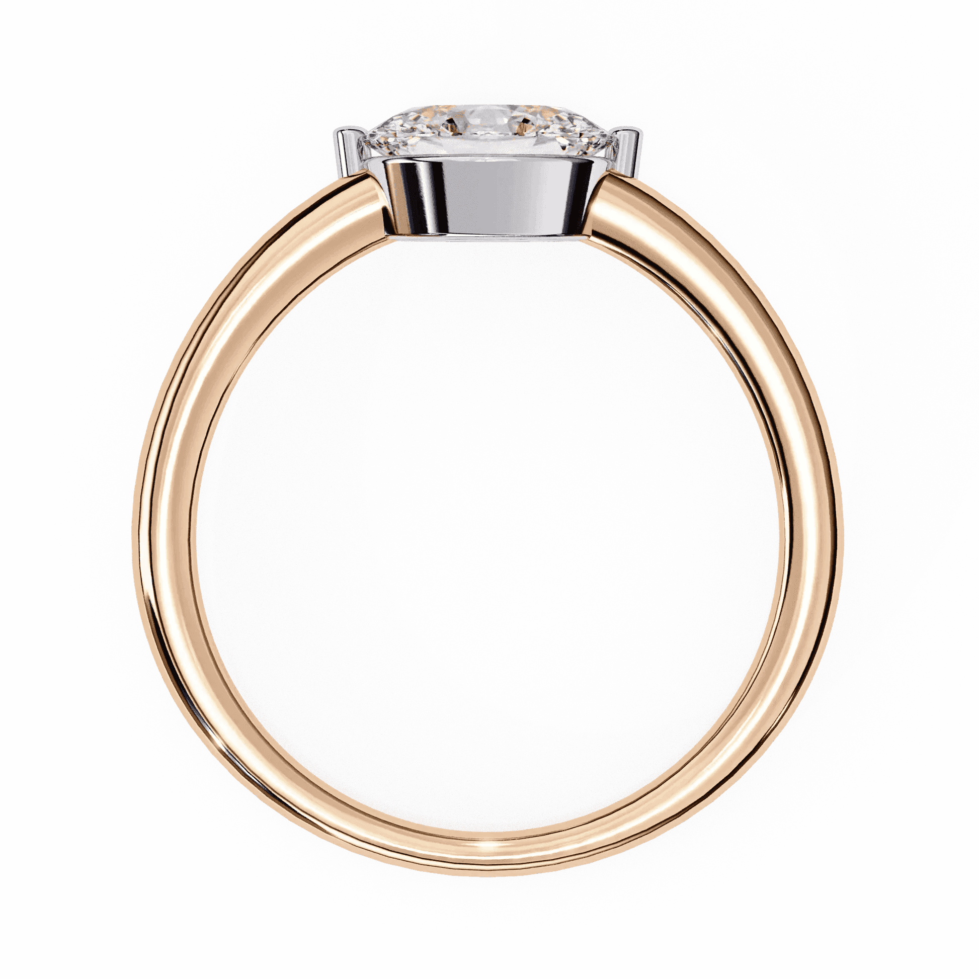 Nostalgia Gold & Moissanite Diamond Vintage Ring - Aventus