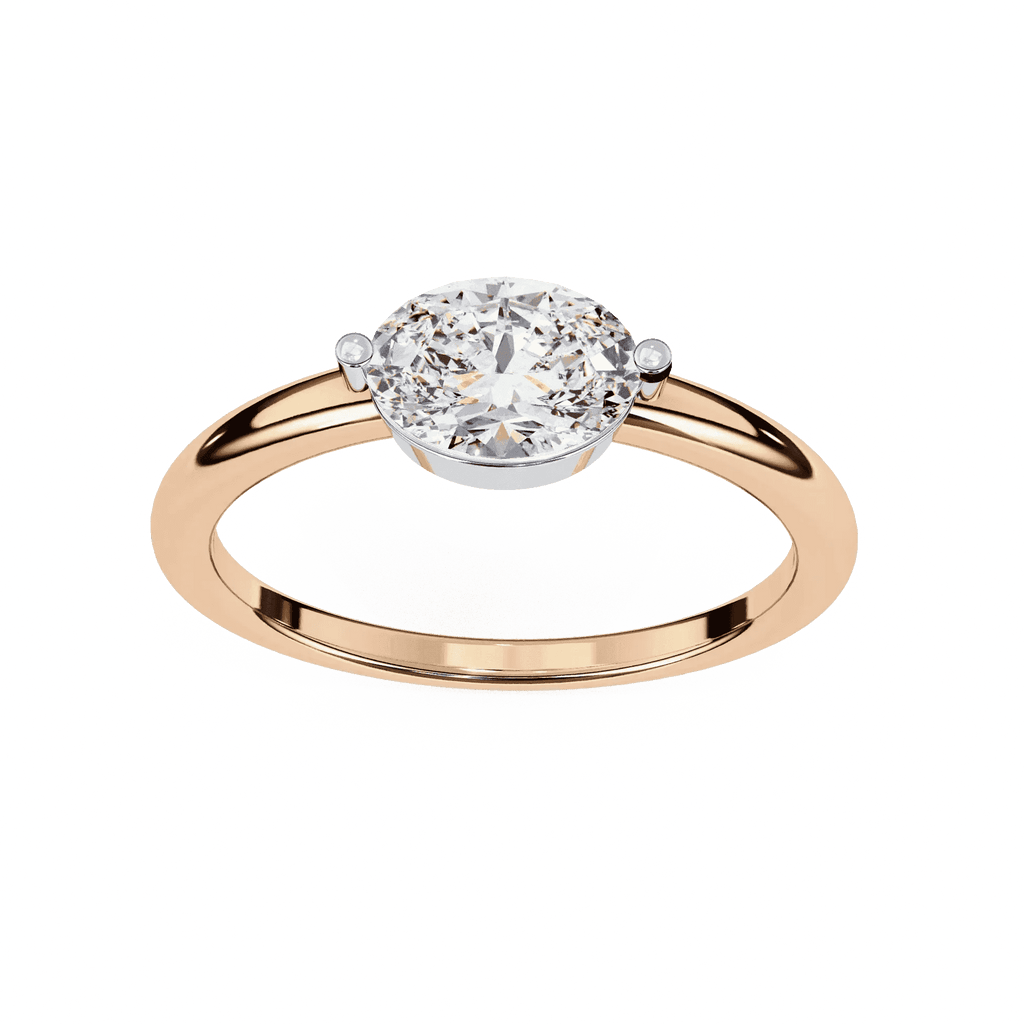 Nostalgia Gold & Moissanite Diamond Vintage Ring - Aventus