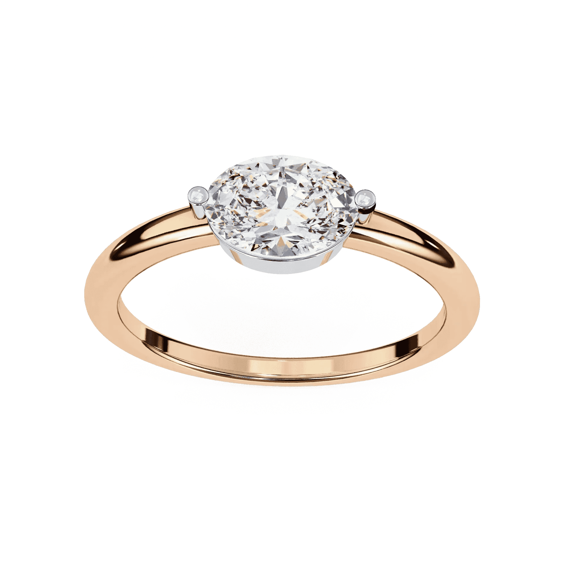 Nostalgia Gold & Moissanite Diamond Vintage Ring - Aventus