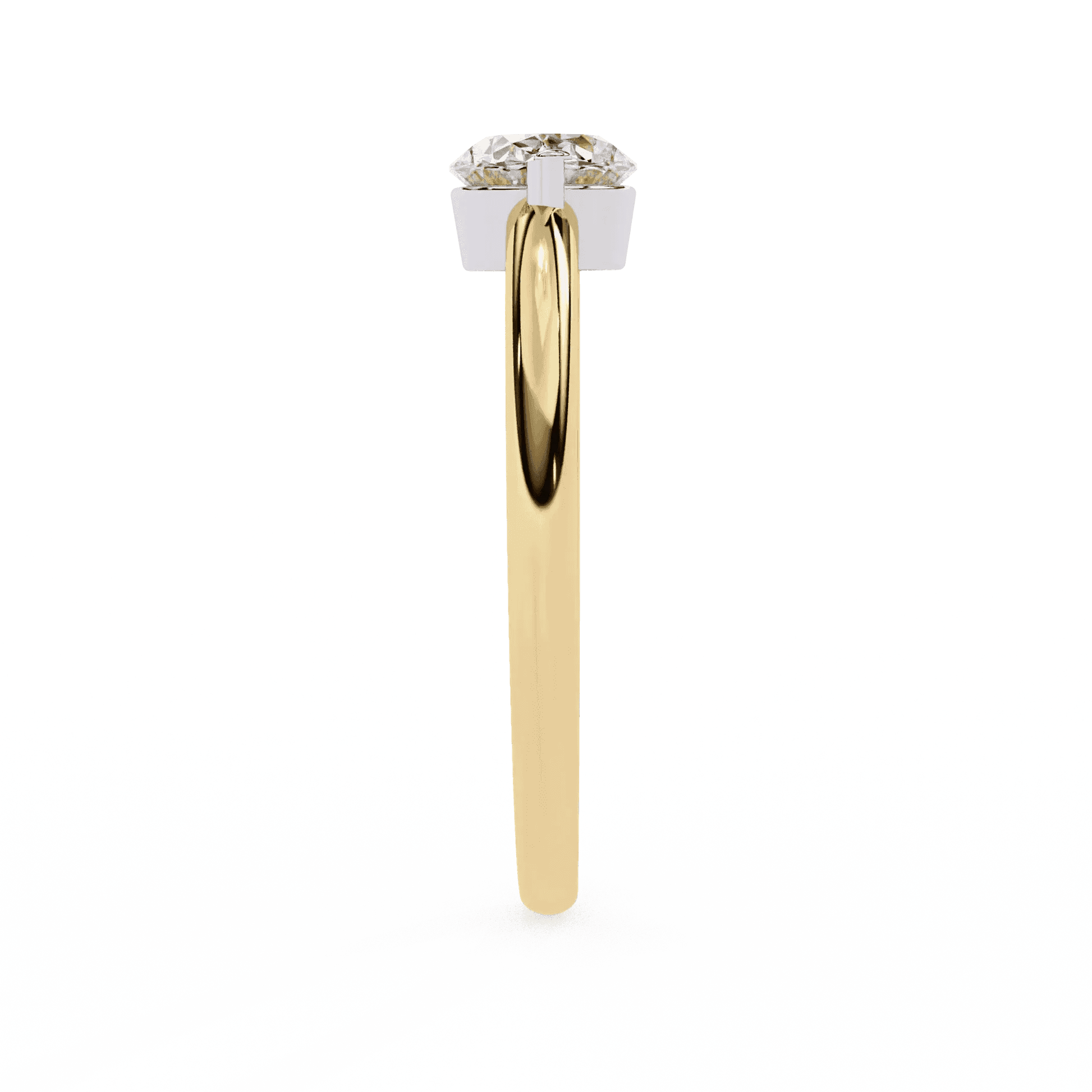 Nostalgia Gold & Moissanite Diamond Vintage Ring - Aventus