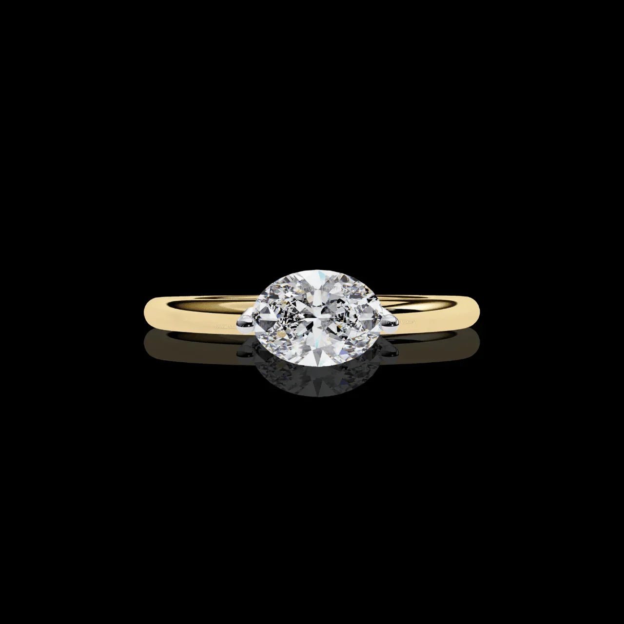 Nostalgia Gold & Moissanite Diamond Vintage Ring - Aventus