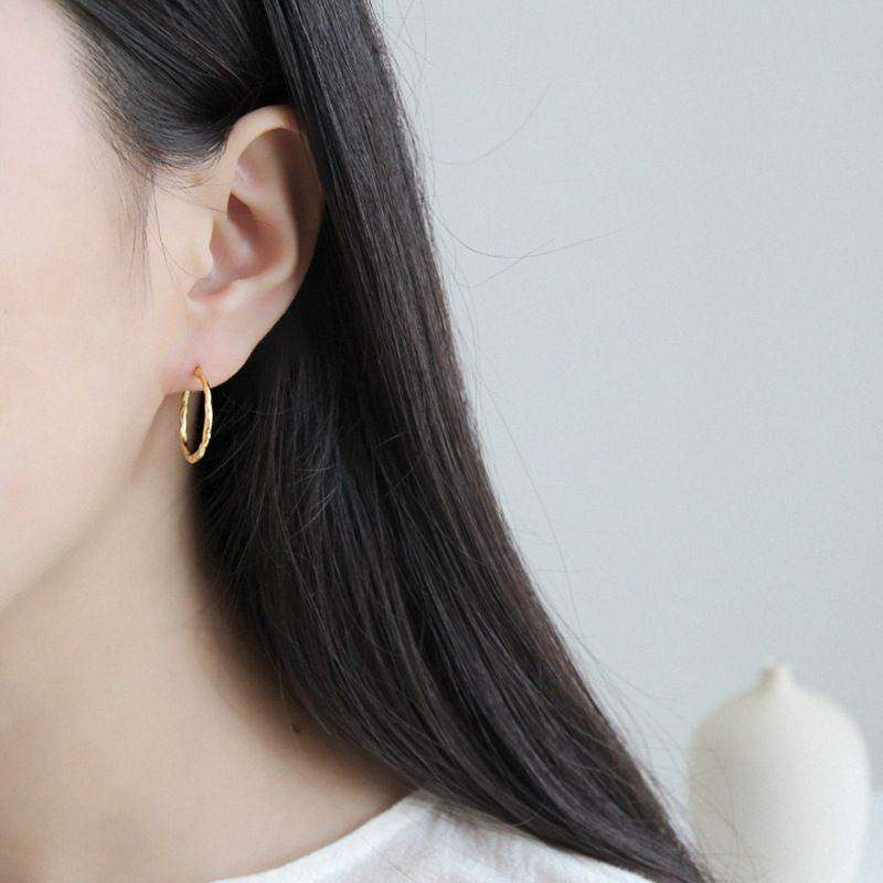 Open Hoop Earrings - Aventus