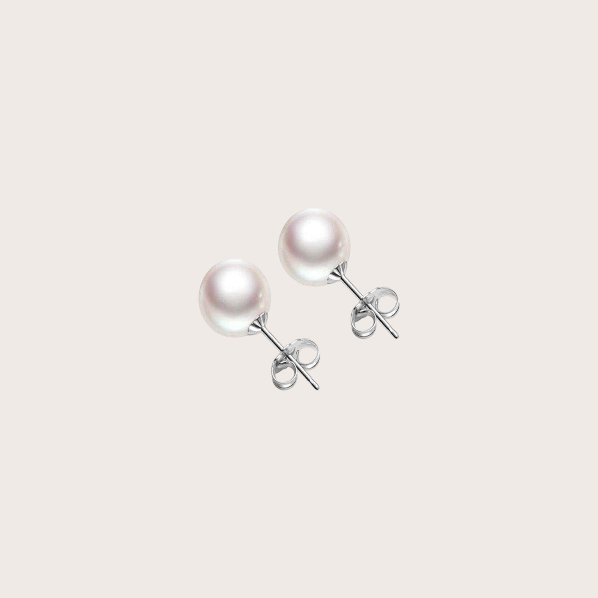 Pearl Stud Earrings