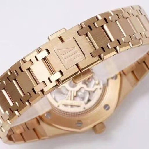 Royal Oak Rose Gold Blue Dial 15400OR.OO.1220OR.03