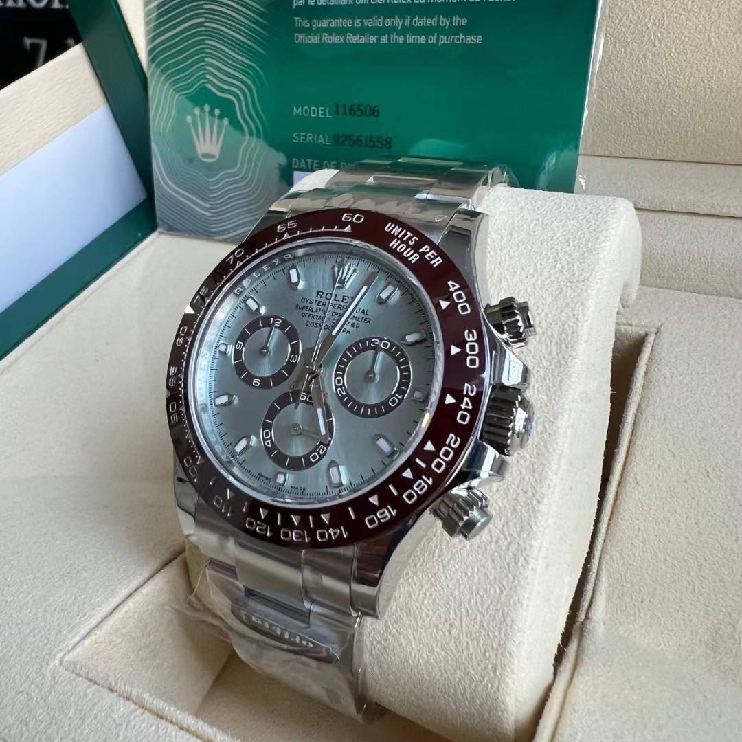 Daytona 40 mm Ice blue Dial 116506 “Platona”