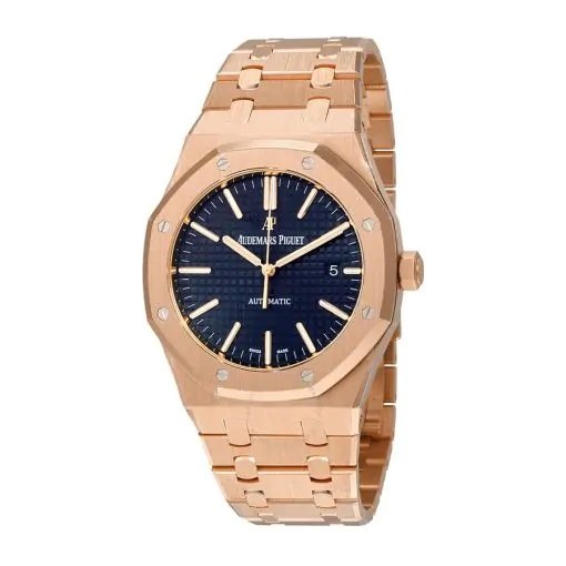 Royal Oak Rose Gold Blue Dial 15400OR.OO.1220OR.03