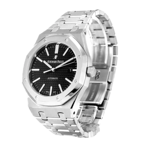 Royal Oak Black Dial 15400ST.OO.1220ST01