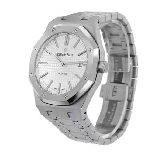 Royal Oak White Dial 15400ST.OO.1220ST.02