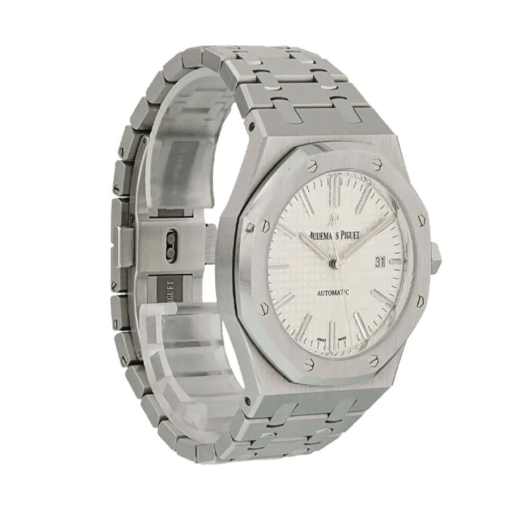 Royal Oak White Dial 15400ST.OO.1220ST.02