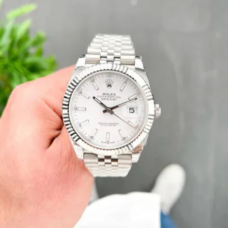 Datejust II 41 / 36mm White Dial 126334 Jubilee Flutted