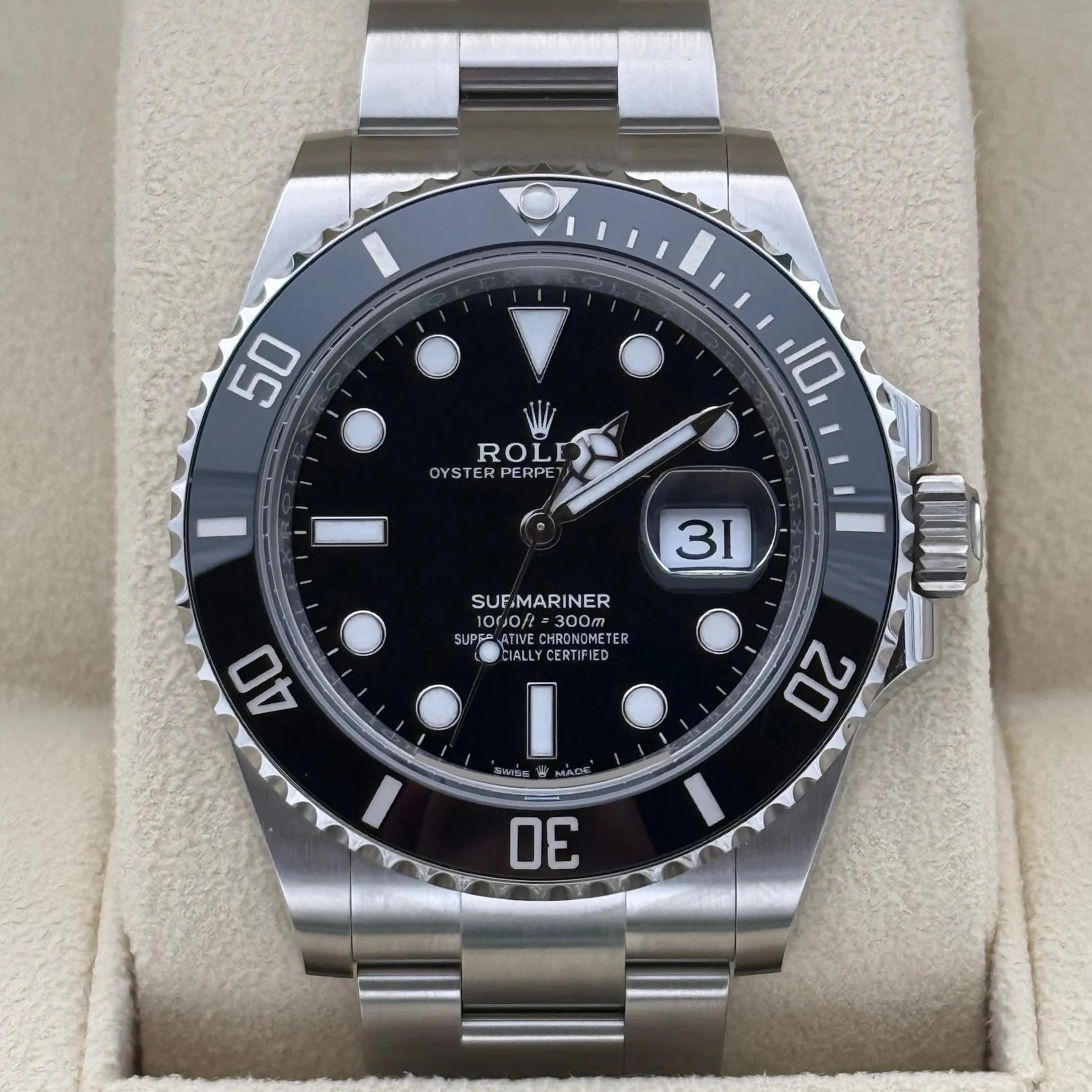 Submariner 41mm Black Dial 126610LN