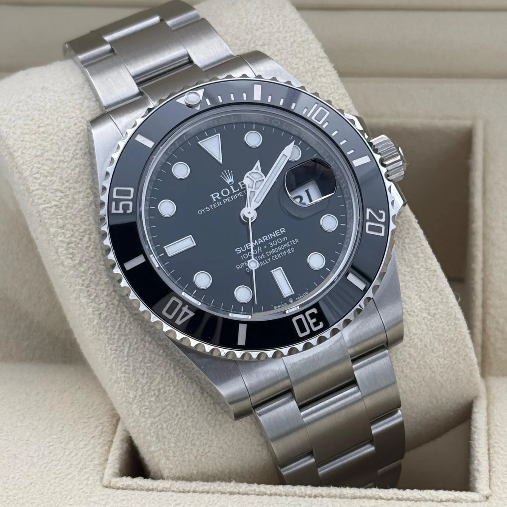 Submariner 41mm Black Dial 126610LN