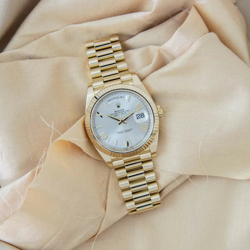 Day-Date 40 / 36 mm Silver Dial 228238
