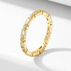 Round Baguette Eternity Band - Aventus