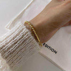 Round Bead Stretch Bracelet - Aventus