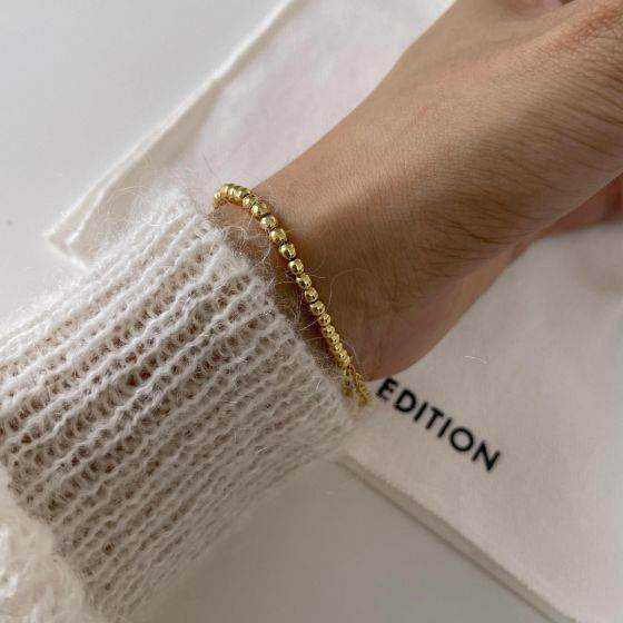 Round Bead Stretch Bracelet - Aventus