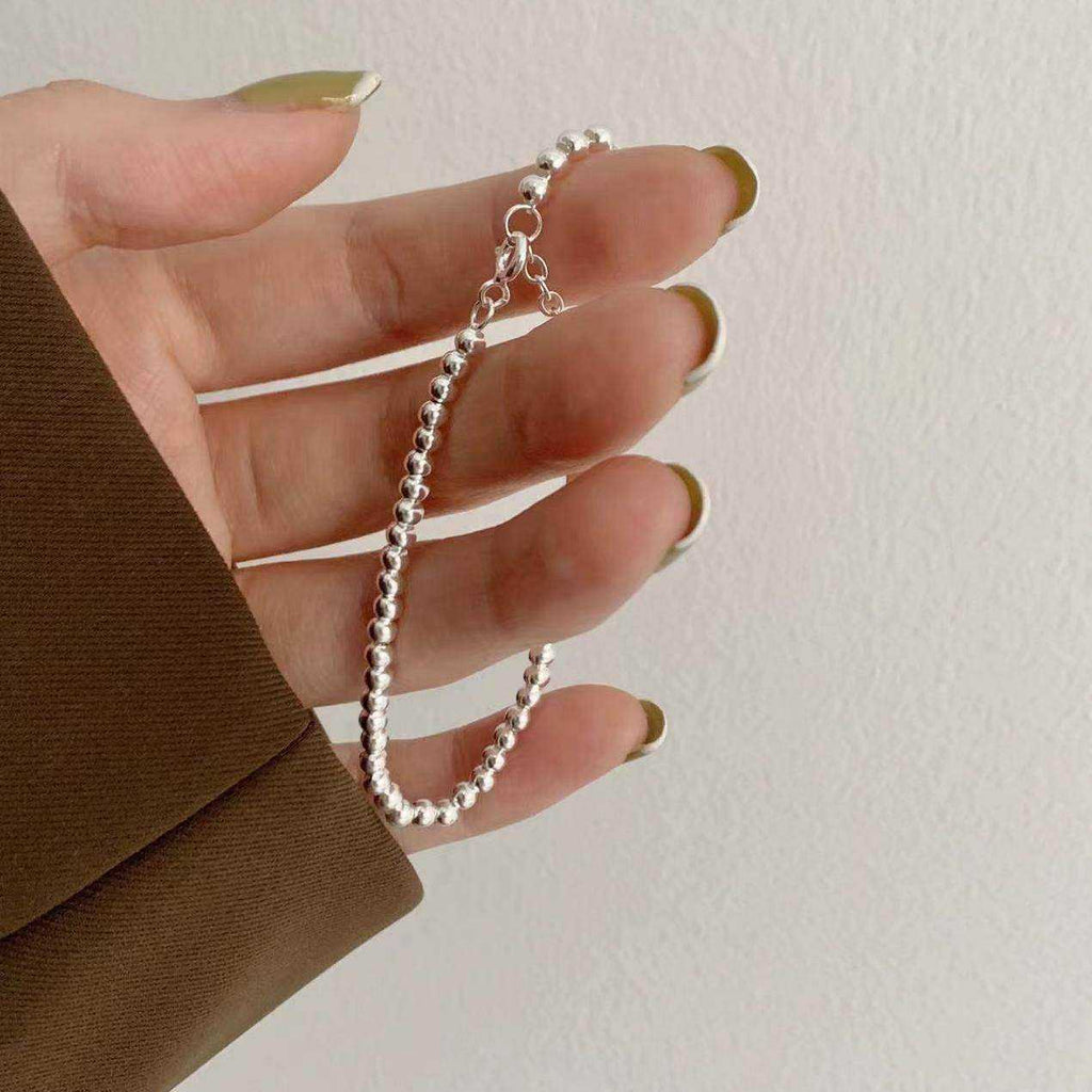 Round Bead Stretch Bracelet - Aventus