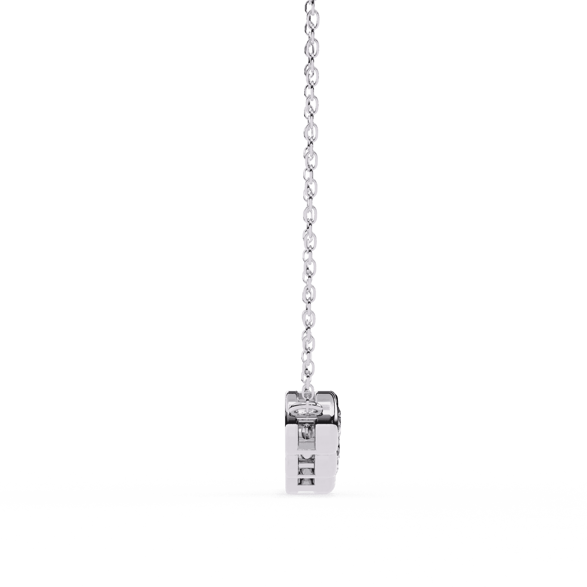 Round Cut Moissanite Pendant Necklace for Women – Brilliant Sparkle - Aventus