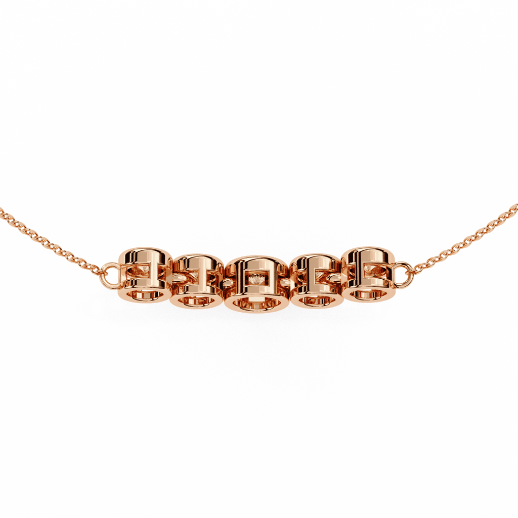 Round Cut Moissanite Pendant Necklace for Women – Brilliant Sparkle - Aventus