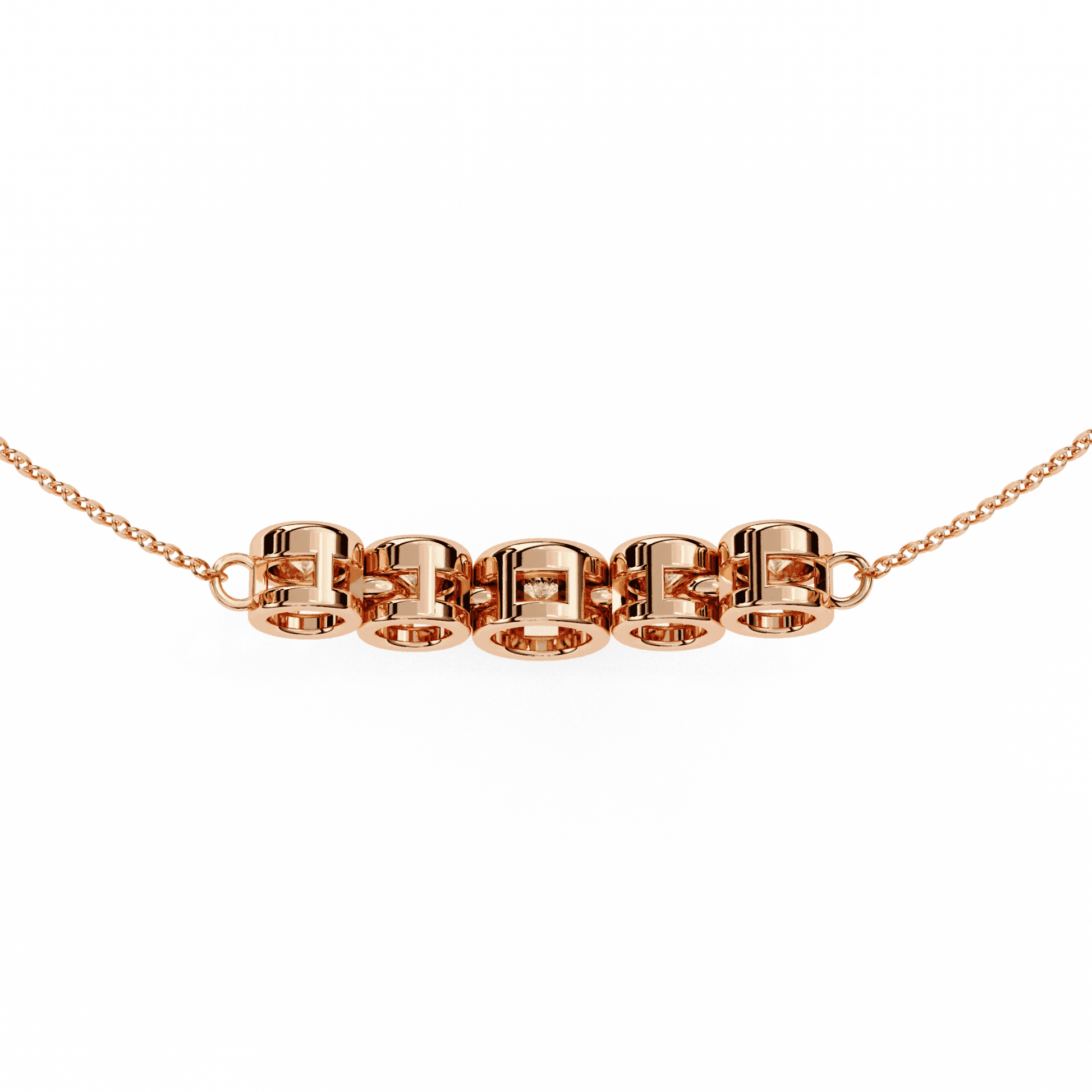 Round Cut Moissanite Pendant Necklace for Women – Brilliant Sparkle - Aventus