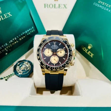 Daytona 40 mm Intense black Dial 126518LN