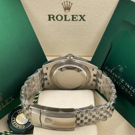 Datejust II 41 / 36mm White Dial 126334 Jubilee Flutted
