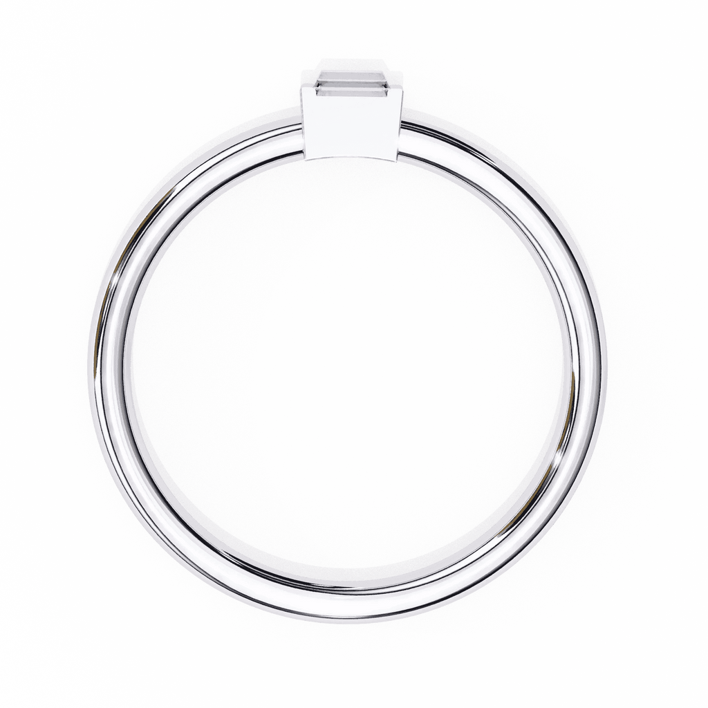 Shattering Convention Moissanite Diamond Ring - Aventus