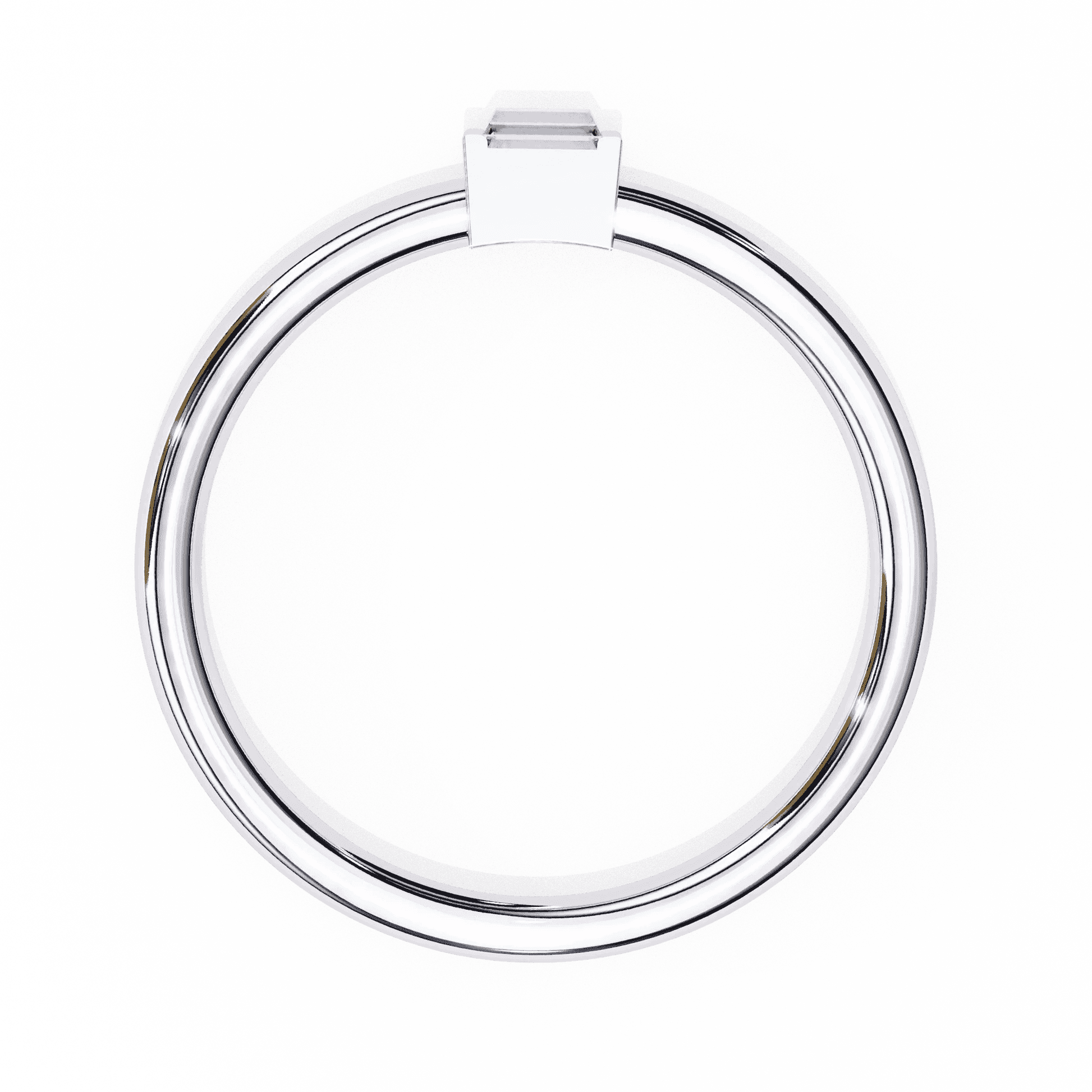 Shattering Convention Moissanite Diamond Ring - Aventus