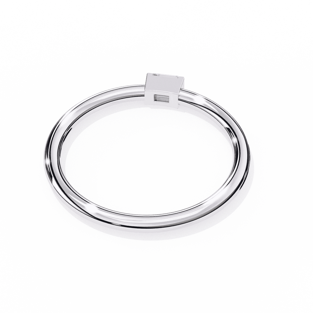 Shattering Convention Moissanite Diamond Ring - Aventus