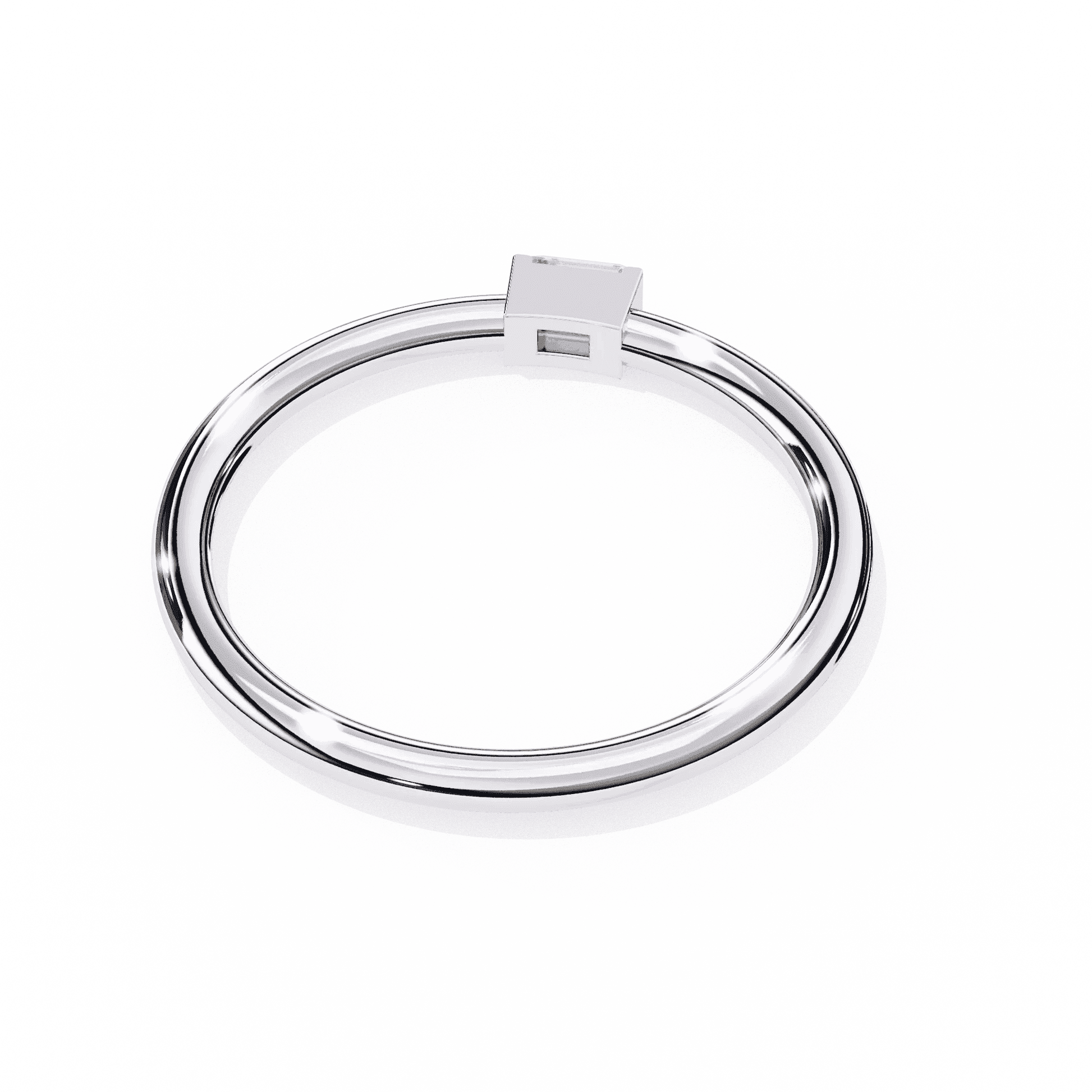 Shattering Convention Moissanite Diamond Ring - Aventus