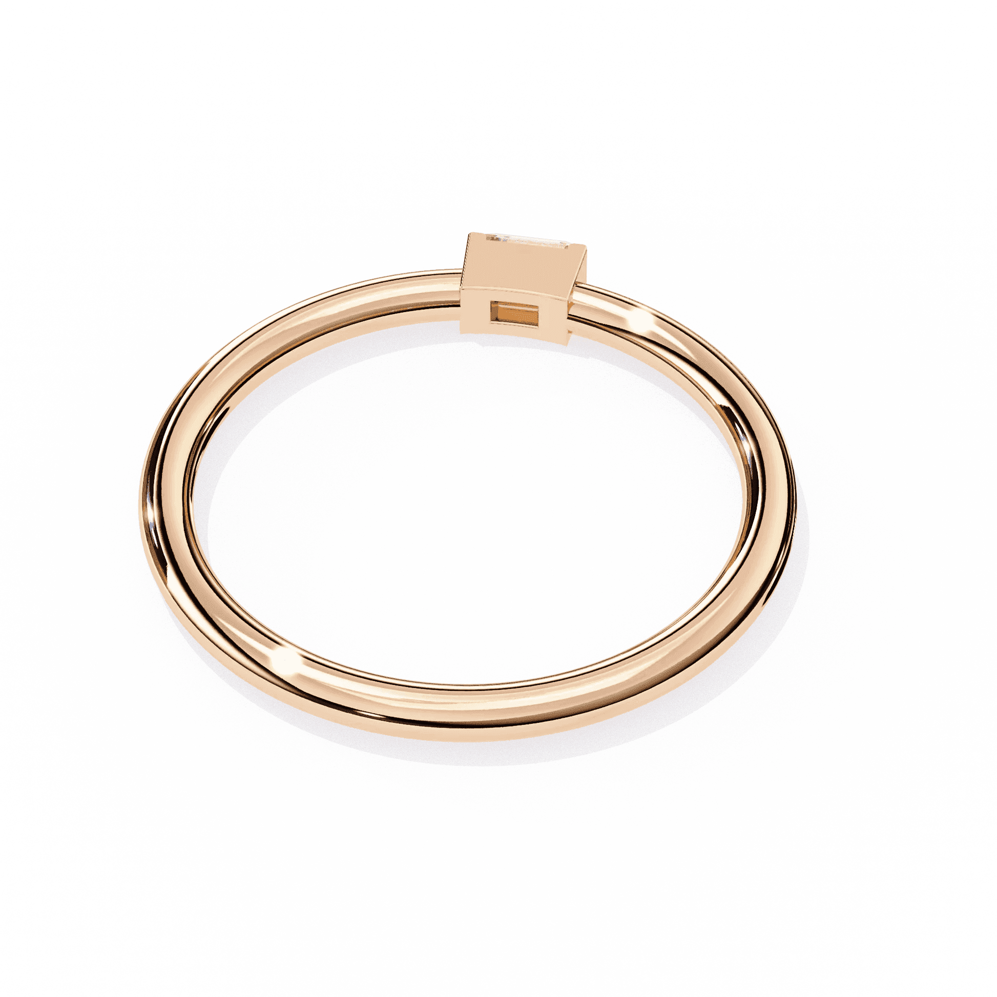 Shattering Convention Moissanite Diamond Ring - Aventus