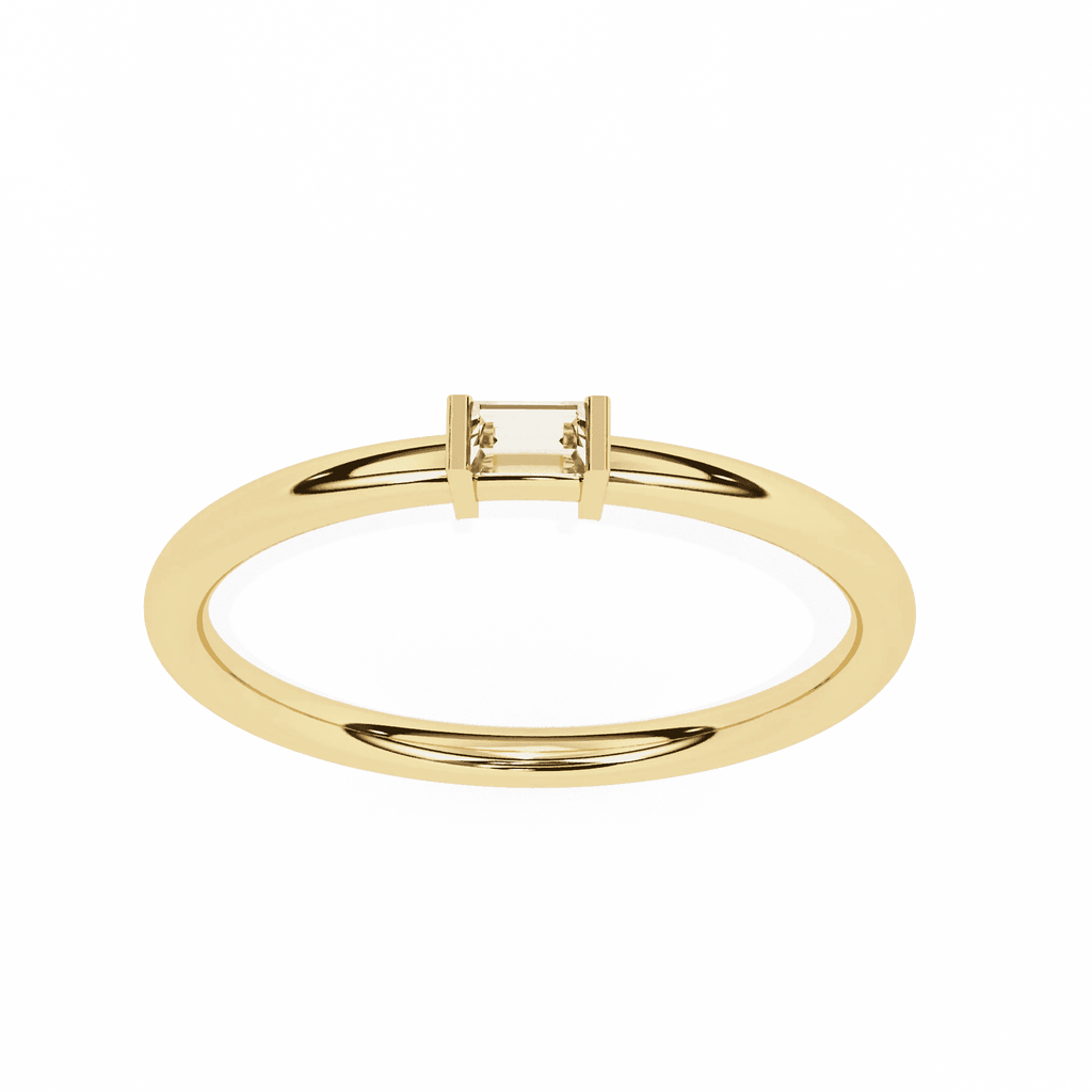 Shattering Convention Moissanite Diamond Ring - Aventus