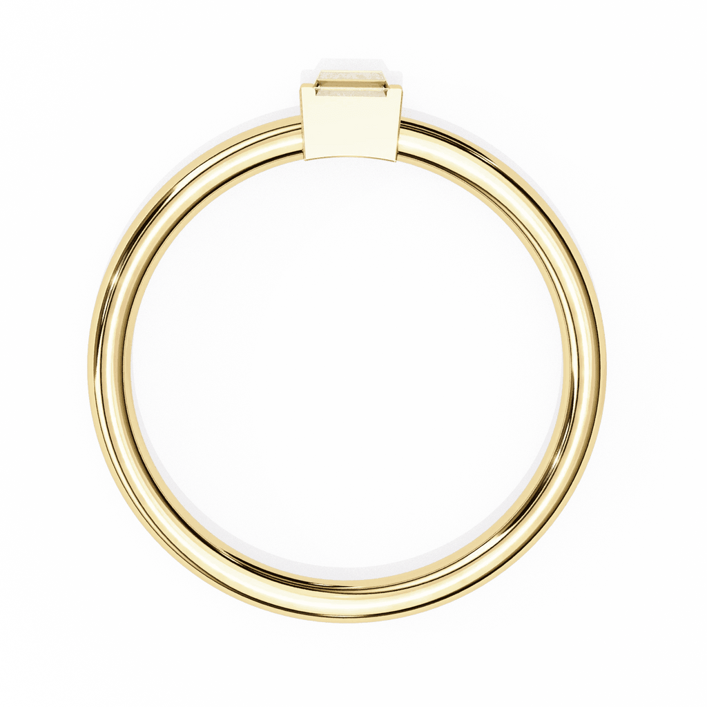 Shattering Convention Moissanite Diamond Ring - Aventus