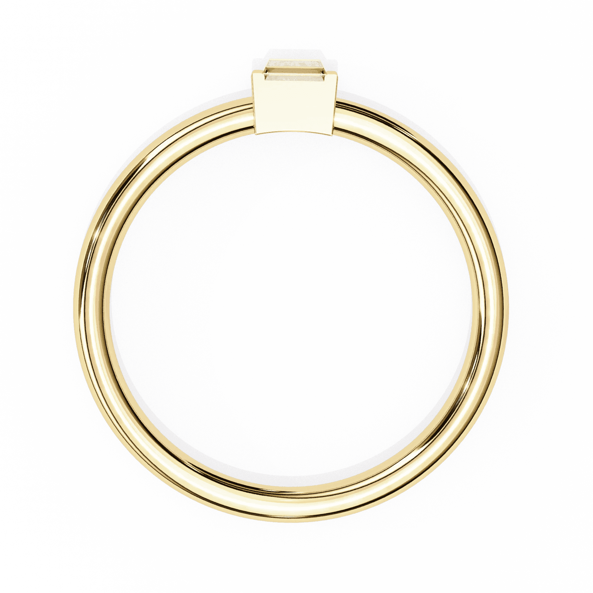 Shattering Convention Moissanite Diamond Ring - Aventus