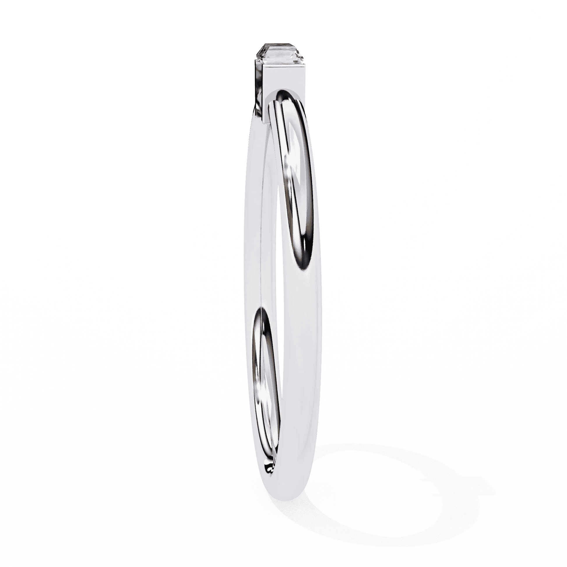 Shattering Convention Moissanite Diamond Ring - Aventus