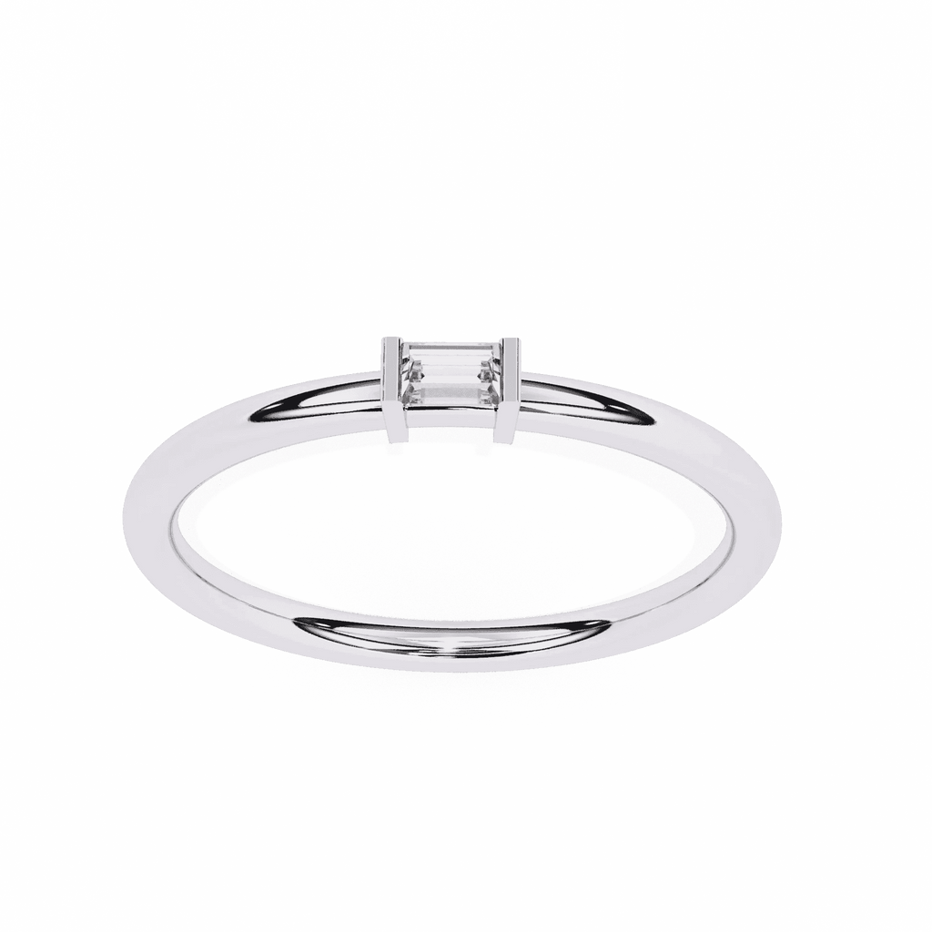 Shattering Convention Moissanite Diamond Ring - Aventus