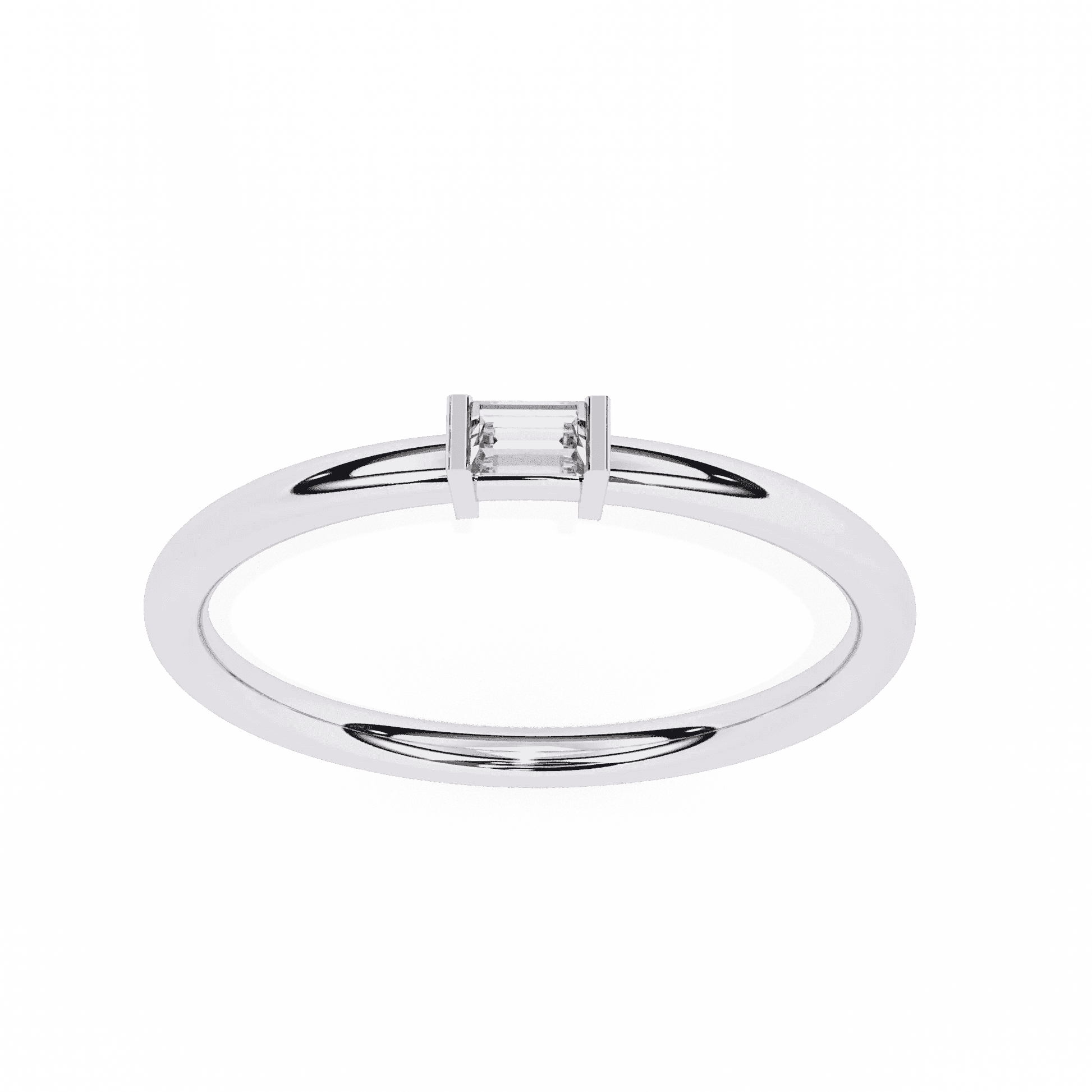 Shattering Convention Moissanite Diamond Ring - Aventus