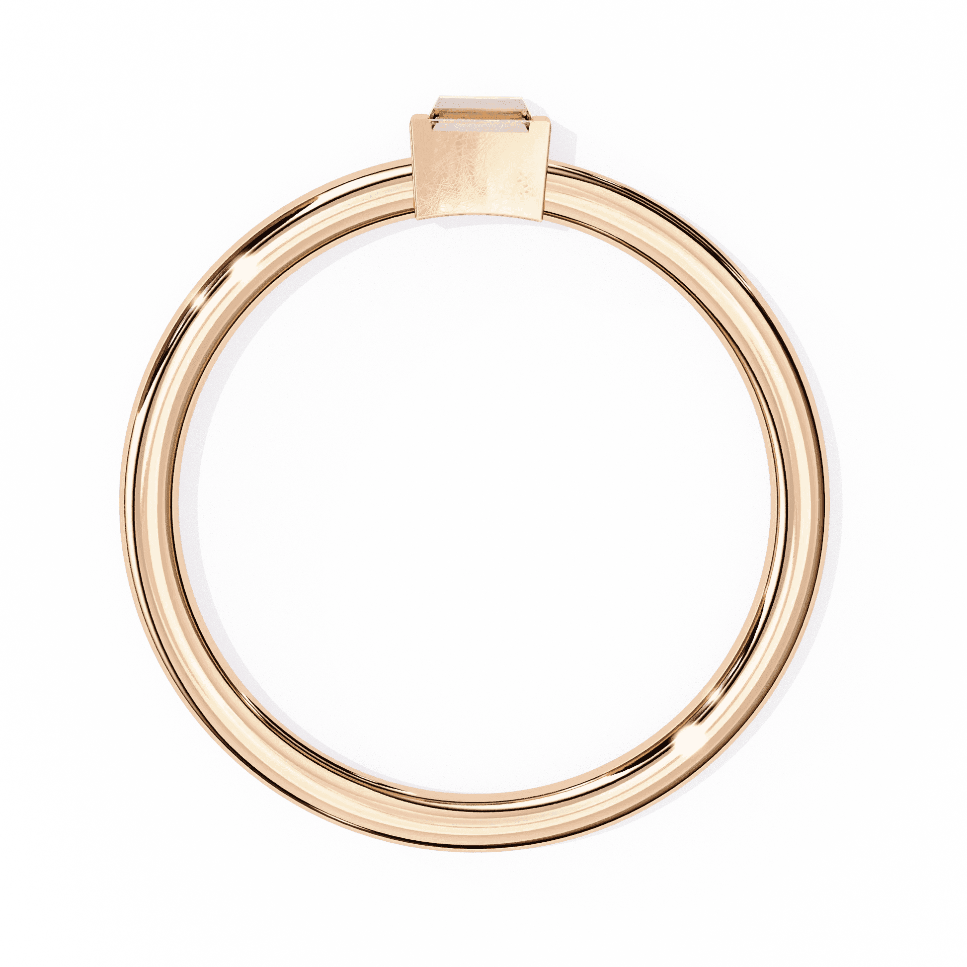 Shattering Convention Moissanite Diamond Ring - Aventus